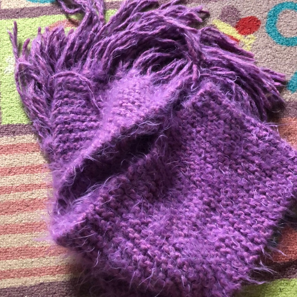 Homemade kids scarf